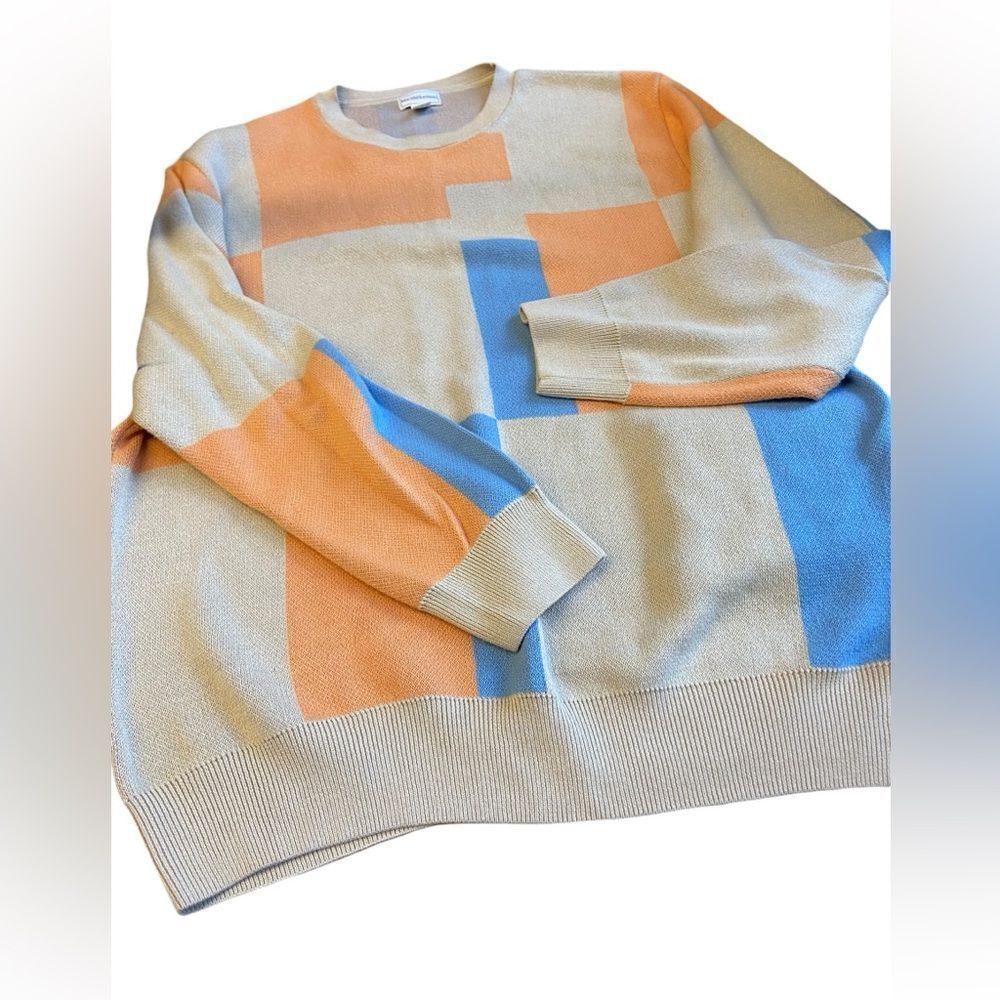 Maus & Hoffman size XL Italian hand knitted cotton sweater perfect condition